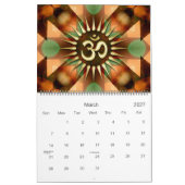 OM Artistry Yoga New Age Meditationskalender Kalender (Mär 2027)