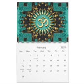 OM Artistry Yoga New Age Meditationskalender Kalender (Feb 2027)