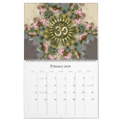 OM Artistry Yoga NewAge Meditational Mandala Kalender (Feb 2026)