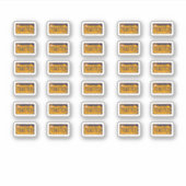 Om Aufkleber (Vorderseite)