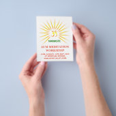 Om Aum Meditation Flyer (Gruppe)