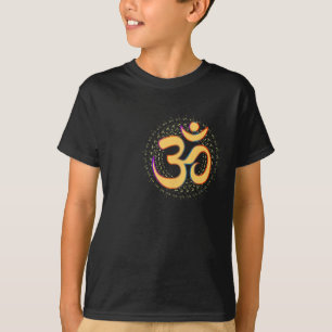 Om Aum Omkara altes Symbol Kunst spirituelles Yoga T-Shirt