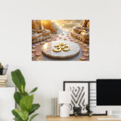 OM - AUM - ZEN BUDDHISM POSTER (Heimbüro)