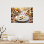 OM - AUM - ZEN BUDDHISM POSTER (Küche)