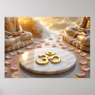 OM - AUM - ZEN BUDDHISM POSTER