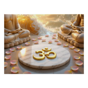OM - AUM - ZEN-BUDDHISMUS POSTER