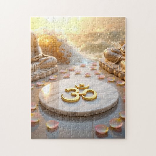 OM - AUM - ZEN BUDDHISMUS PUZZLE (Vertikal)