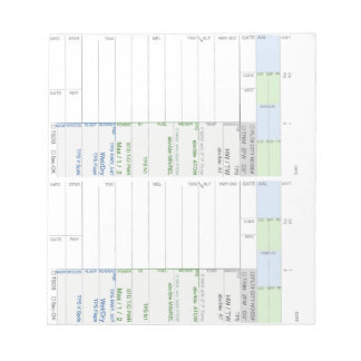 OM - B787-Notes-Karte Notizblock