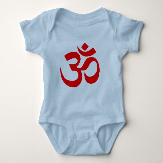 "OM-Baby-T-Shirt " Baby Strampler (Vorderseite)