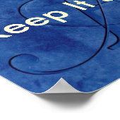 OM Behielt es einfach Poster (Ecke)