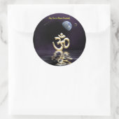 Om Blessing Sticker (Tasche)
