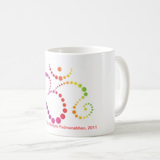 OM-Bogen-Tasse Kaffeetasse (VorderseiteRechts)