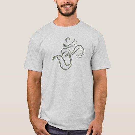 Om Brushed T - Shirt (Vorderseite)