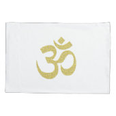 Om Buddhist Symbol Golden Paste Kissen Case 2 Kissenbezug (Rückseite)