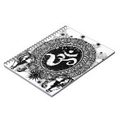 Om Cameo Spiral Foto Notebook Notizblock (Linke Seite)