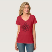 ‚Om Chakra‘ T-Shirt (Vorderseite Vollansicht)