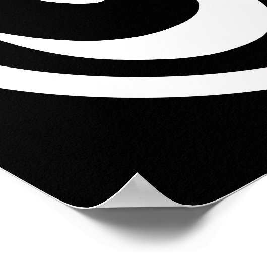 Om Circle Poster (Ecke)