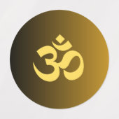 Om Collection Stickers Etiketten (Design 2)