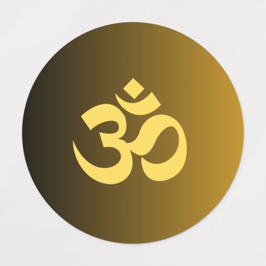 Om Collection Stickers Etiketten (Design 1)