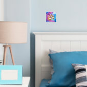 Om Cósmico Foliendrucke (In Situ (Schlafzimmer))