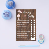OM Cowgirl Mama oder Vater Said Baby Shooting Game Flyer (Einzeln)