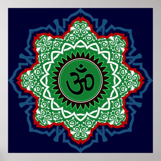 Om Design Poster (Vorne)