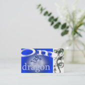 OM-DRACHE-VISITENKARTE VISITENKARTE (Stehend Vorderseite)