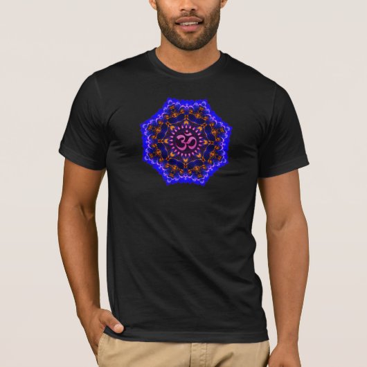 Om Energy Mandala Om Shirt (Vorderseite)