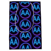 OM Erholung Neonlicht Mittlere Geschenktüte (Vorderseite)