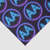 OM Erholung Neonlicht Seidenpapier (Ausschnitt)