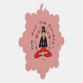 Om For The Holidays Ornament Card (Rechts)