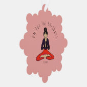 Om For The Holidays Ornament Card Karte (Rechts)