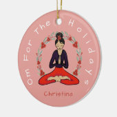 'Om For The Holidays' Yogi Friend Ornament (Links)
