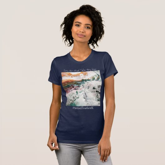 OM Frauenhirt - Sogar Wind & Sea Obey Ihm T-Shirt (Vorne ganz)