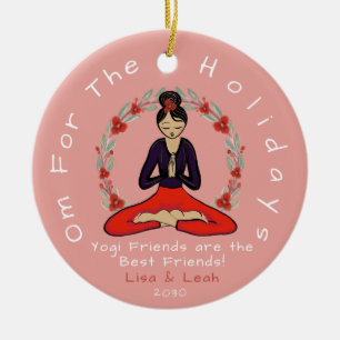 'Om für die Feiertage' Yogi Bester Freund Ornament