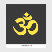 Om für Gott Aufkleber (Blatt)