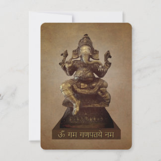 Om Gan Ganpataye Mantra an Lord Ganesha Karte