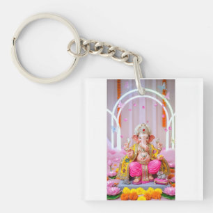 ✨ Om Ganesh – Göttliches Symbol der Weisheit und d Schlüsselanhänger