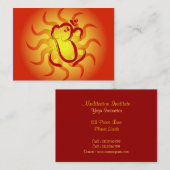 OM Ganesha Visitenkarte (Vorne/Hinten)