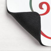 OM-ganpati-grün-orange Mousepad (Ecke)