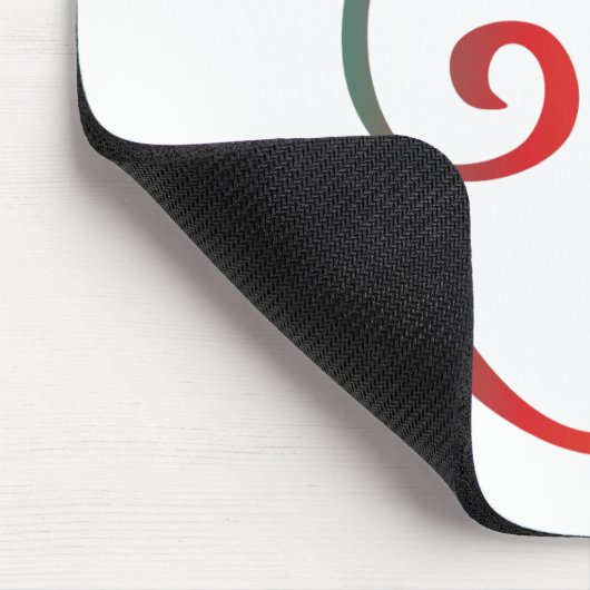 OM-ganpati-grün-orange Mousepad (Ecke)