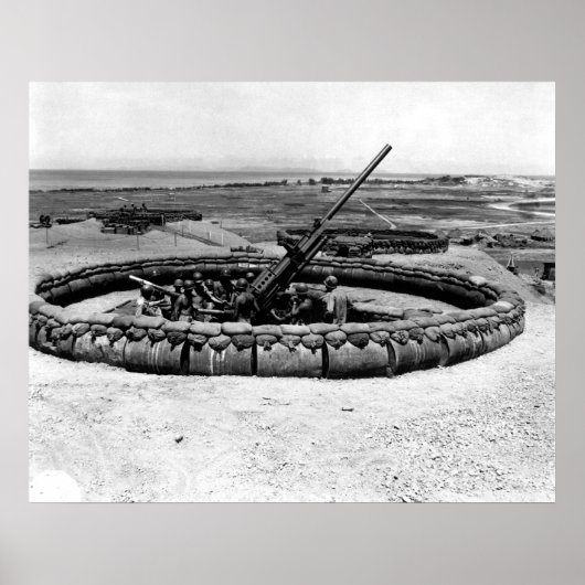 OM Gewehr auf Okinawa Poster (Vorne)