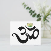 Om Gift Postkarte (Stehend Vorderseite)