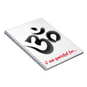 Om Gratitude Journal Notizblock (Rechte Seite)