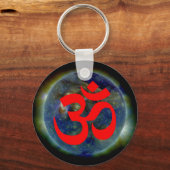 om Herz-Schlüsselkette Schlüsselanhänger (Vorderseite)