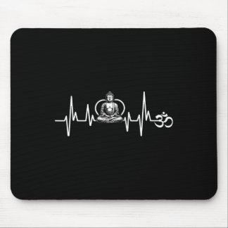 Om Herzschlag Lustig Heilige Ohm Yoga Meditation C Mousepad