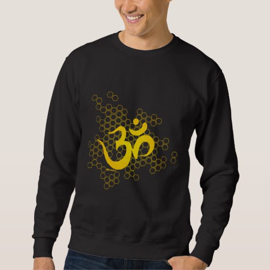 Om Honey Gold Sweatshirt (Vorderseite)