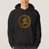Om hoodies, Sweatshirt mit Om Hindu Symbol (Vorderseite)