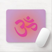 OM, im Rosa und in der Orange Mousepad (Mit Mouse)