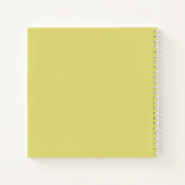 Om "Imperial Yellow" Notizblock (Rückseite)